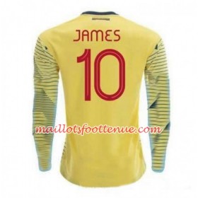 Maillot/Tenue Colombie James Rodriguez 10 Domicile Copa América 2019 Manche Longue